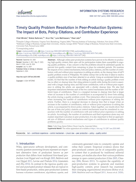 Information Systems Research paper front page